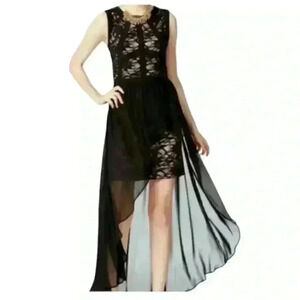 Morgan & Co. Black Jr. Cocktail Dress Size 5/6 Jr.